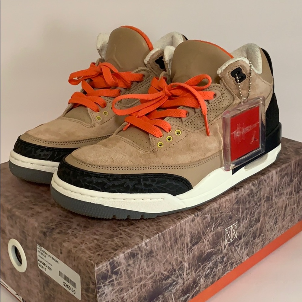 Air Jordan 3 retro jth nrg size 8 men Justin
